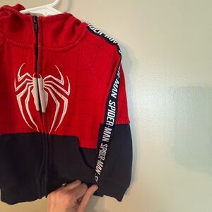 Spiderman Hooded Sweatshirt 4T